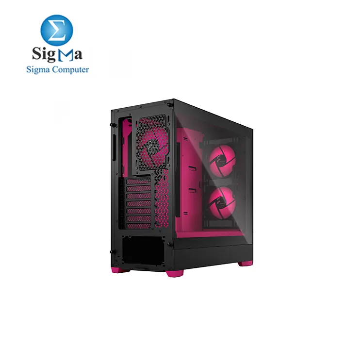 Fractal Design Pop Air RGB Magenta Core Tempered Glass Clear Tint