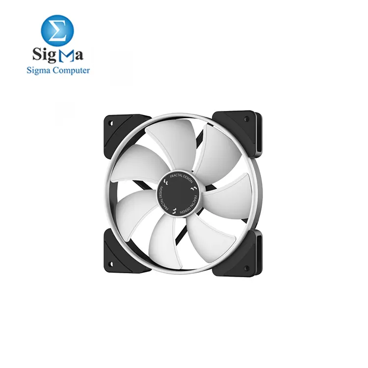 Fractal Design Prisma AL-14 – 140mm Silent Computer Fan - Six addressable RGB LEDs - ARGB - Optimized for Silent Computing and High Airflow - LLS Bearings - TripWire Technology - RGB (3-Pack)