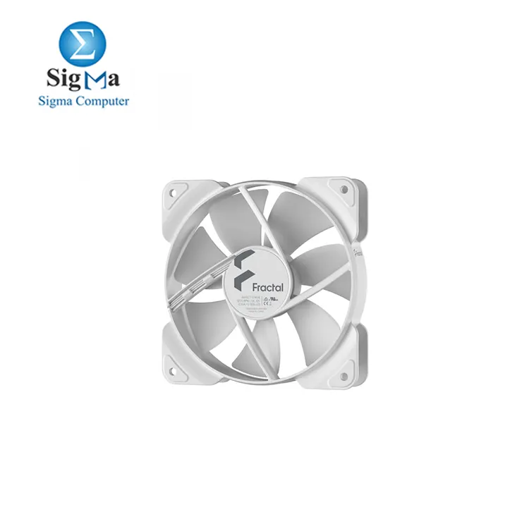 Fractal Design Aspect 12 RGB 120 mm 1200 RPM White Frame Computer Fan