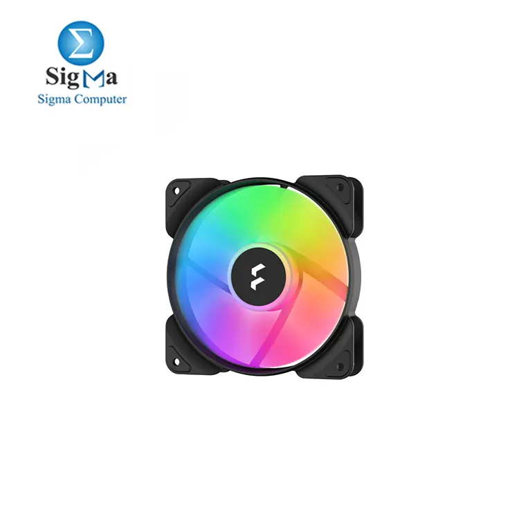 Fractal Design Aspect 12 RGB 120 mm 1200 RPM Black Frame 3-Pack Computer Fan