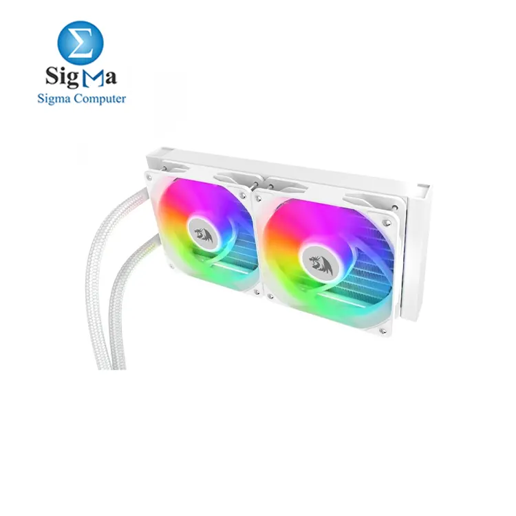 Redragon Liquid Cooler CCW-3011 ARGB 240mm - White Cooler AM4/AM5/ LGA 1700/1200