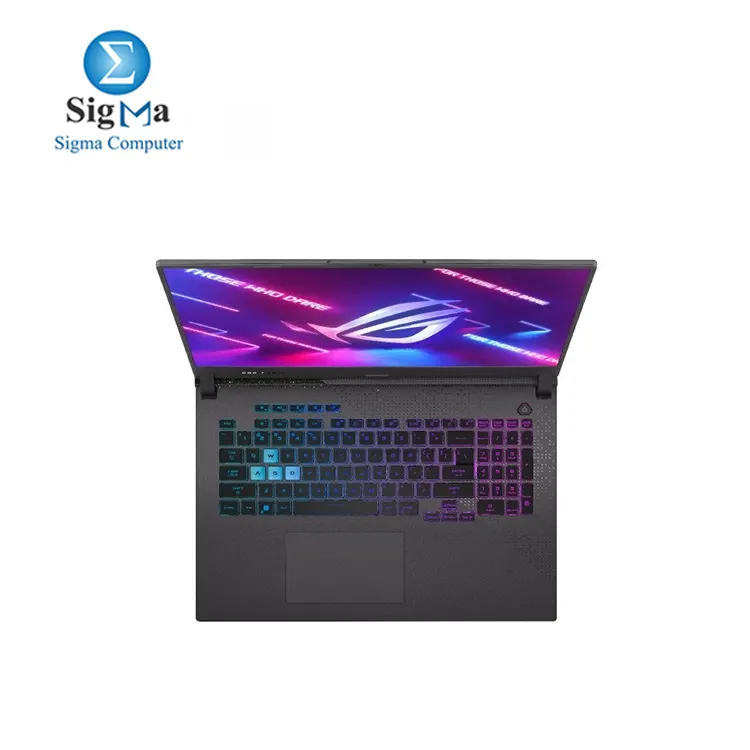 Asus ROG Strix G17 G713PV-HX019W Gaming Laptop 17.3-inch FHD 144Hz AMD R9 7845HX 16GB RAM 1TB SSD RTX 4060 8GB Win11 + ROG Backpack, 90NR0C34-M00BL0