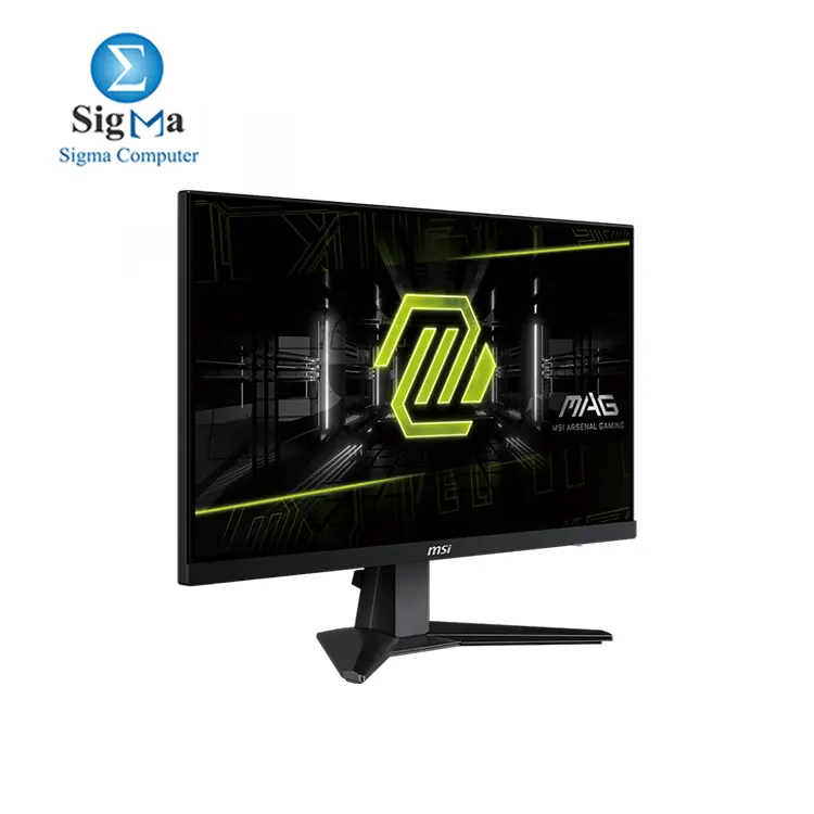 MSI G256F 25-inch 1920 x 1080 (FHD) Computer Monitor, 180Hz, Adaptive-Synch, HDMI, DisplayPort, VESA Mountable, Tilt, Height Adjustable, Speaker, 1ms, Black