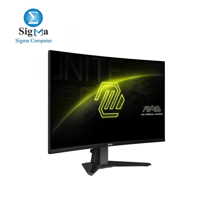 MSI MAG 27CQ6F 27  WQHD Curved Gaming Monitor - VA Panel Rapid 1500R  2560 x 1440   180 Hz   0.5 ms  GtG  Min.   Adaptive-Sync - DP 1.4a  HDMI 2.0b