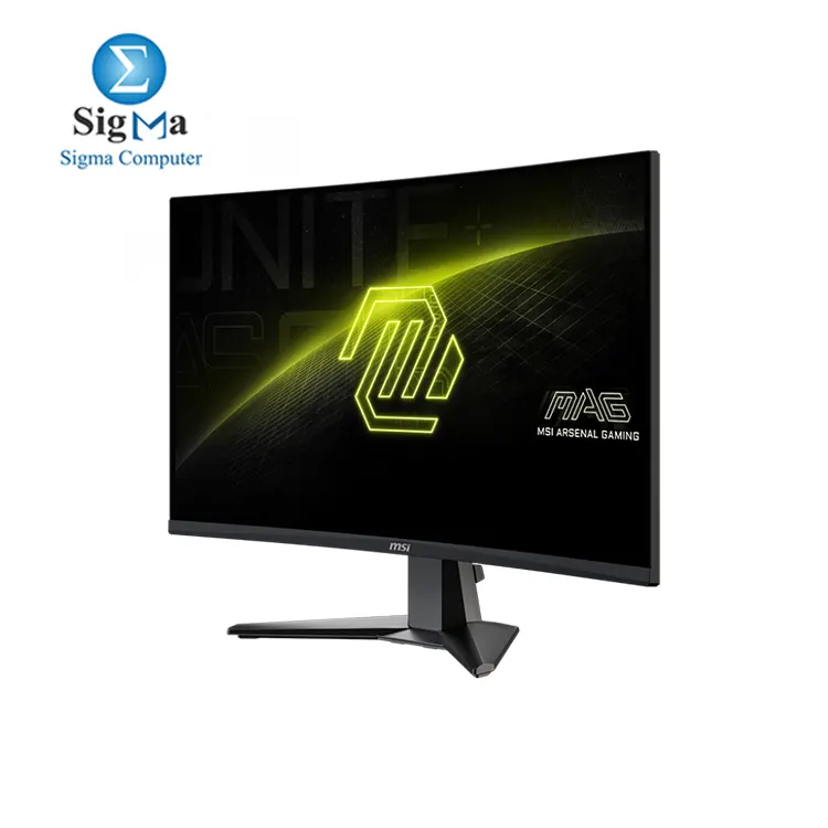 MSI MAG 27CQ6F 27  WQHD Curved Gaming Monitor - VA Panel Rapid 1500R  2560 x 1440   180 Hz   0.5 ms  GtG  Min.   Adaptive-Sync - DP 1.4a  HDMI 2.0b