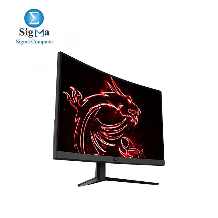 MSI G27CQ4 E2  27  1500R Curved Gaming Monitor  2560x1440  WQHD   VA  170Hz  1ms  FreeSync Premium  HDMI  DisplayPort  Height Adjustable