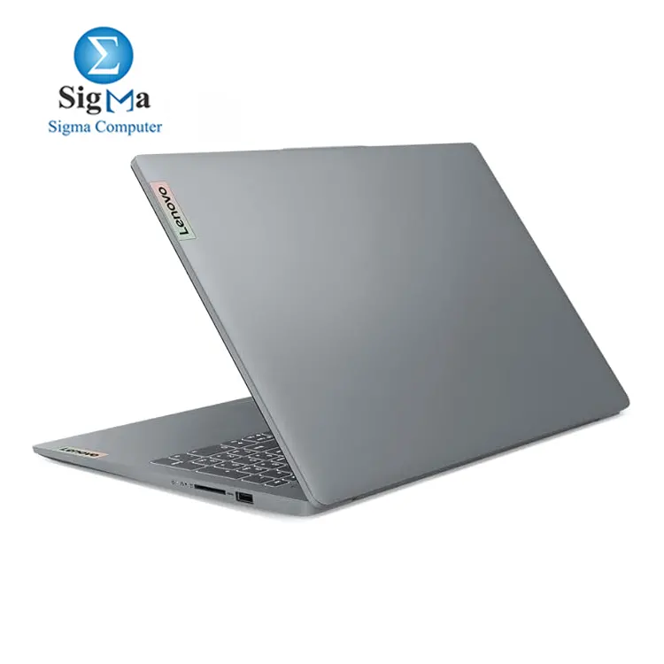 Lenovo IdeaPad Slim 3 Laptop - 83ER0081PS - i5-12450H 8 Cores 8 GB DDR5 4800 MHz RAM 512 GB SSD Integrated Intel UHD Graphics 15.6 FHD 1920x1080 IPS 300 nits Anti-glare Fingerprint Dos - Arctic Grey