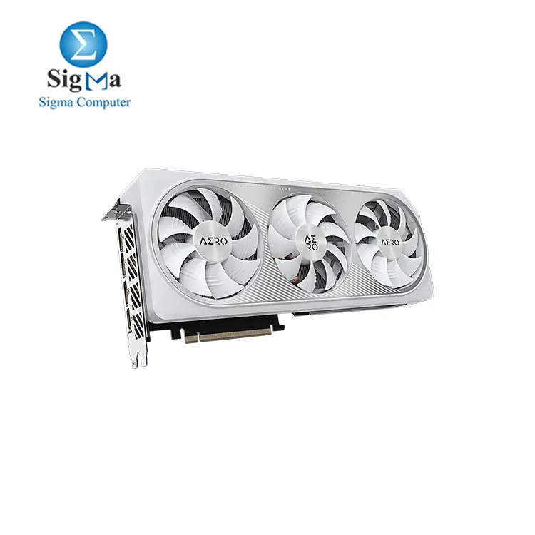 GIGABYTE GeForce RTX 4070 Ti Super AERO OC 16G Graphics Card  3X WINDFORCE Fans  16GB 256-bit GDDR6X WHITE