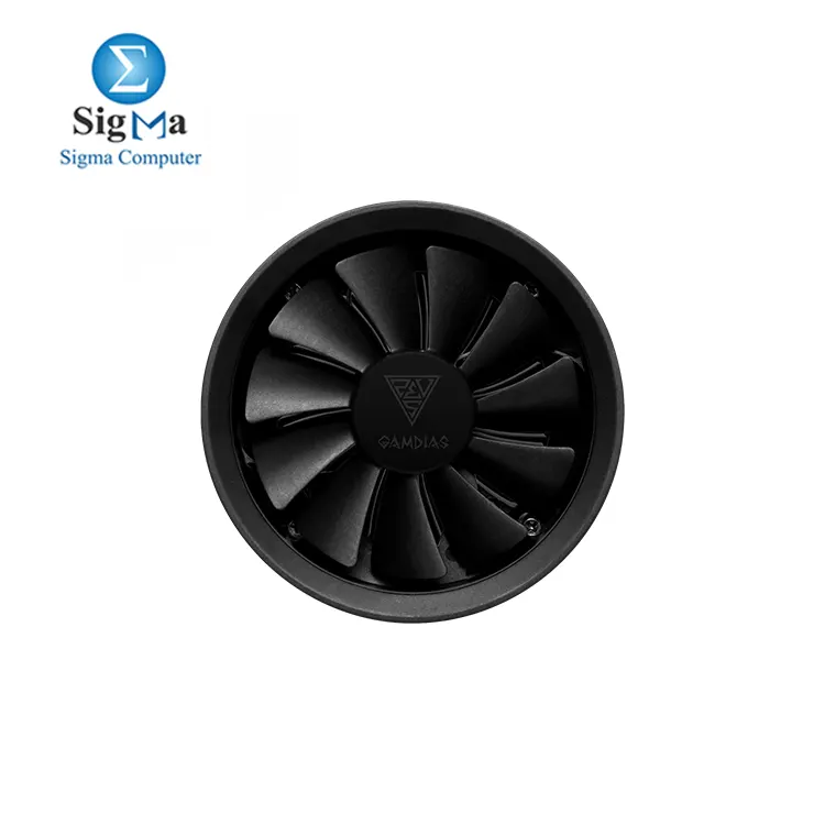 GAMDIAS BOREAS E1L-010 CPU Cooler  CPU Air Cooler  CPU Fan  Fully customizable ARGB lighting  Built in LED affect  Compatible with Intel