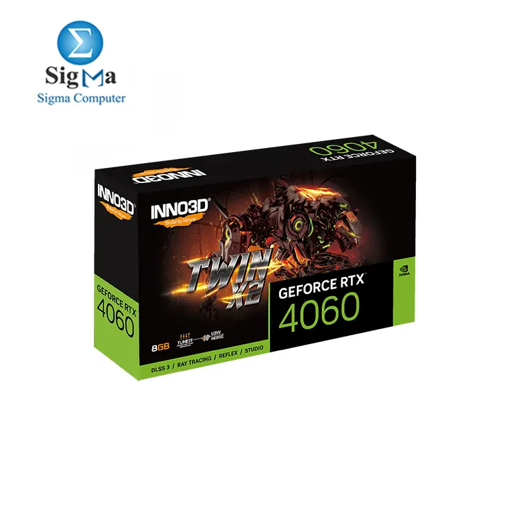 Inno3D RTX4060 Twin x2 8GB 128Bit GDDR6