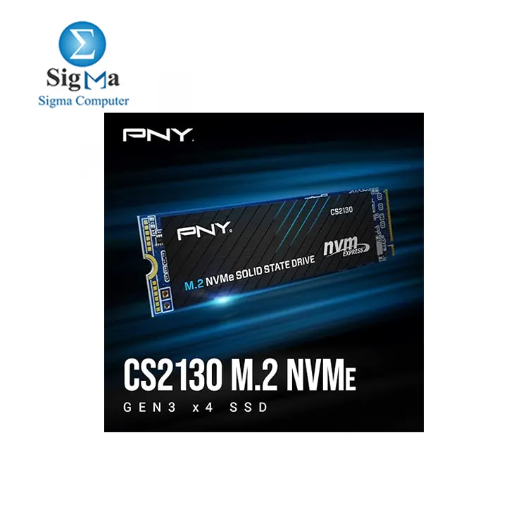 PNY CS2130 2TB M.2 PCIe NVMe Gen3 x4 Internal Solid State Drive  SSD   Read up to 3 500