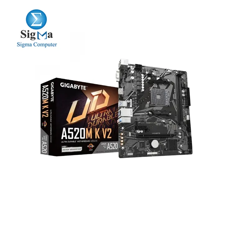 Gigabyte A520M K V2 Motherboard.