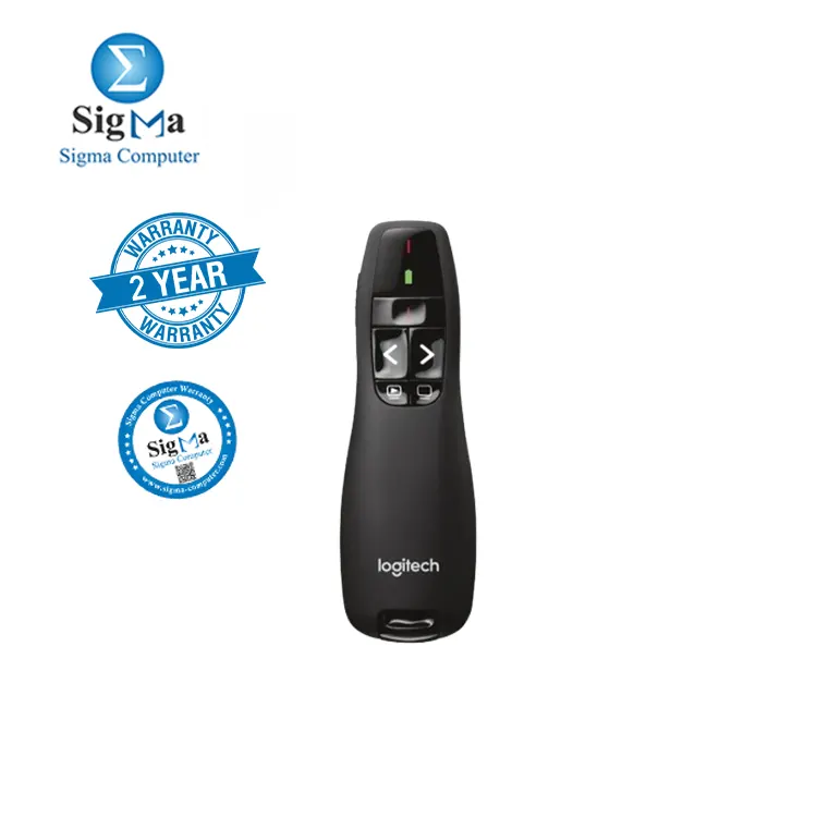 Logitech R400 Wireless Presenter - Black