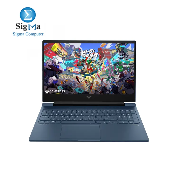 Hp Victus 16-r1046ne Intel Core i7-14700HX-16 GB DDR5-5600 -1 TB PCIe Gen4 NVMe     NVIDIA GeForce RTX 4050 6GB     16.1    FHD 144Hz IPS- Dos - blue