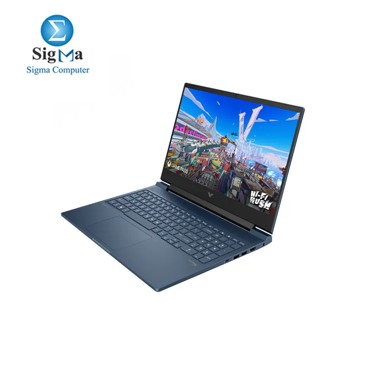 Hp Victus 16-r1046ne Intel Core i7-14700HX-16 GB DDR5-5600 -1 TB PCIe Gen4 NVMe     NVIDIA GeForce RTX 4050 6GB     16.1    FHD 144Hz IPS- Dos - blue