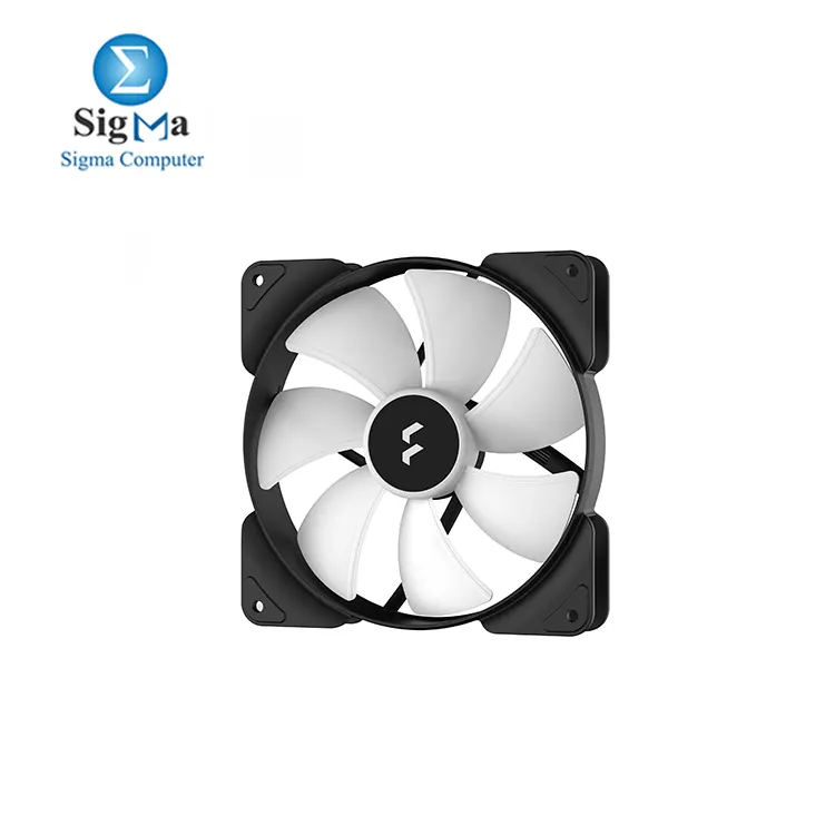 Fractal Design Aspect 14 RGB 140 mm PWM Wide 500-1700 RPM Range Black Frame 3-Pack Computer Fan