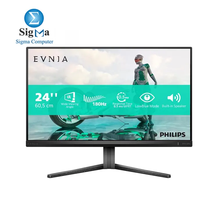 PHILIPS-24 -24M2N3200S 01-IPS-180Hz-1MS GTG -126 sRGB-93 DCI-P3-Speaker 2x2W -HDMI 2.0 