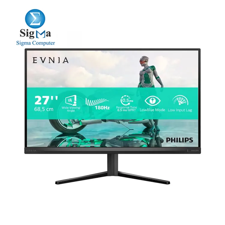 PHILIPS-27''-27M2N3200S/01-IPS-180Hz-1MS(GTG)-128%sRGB-95%DCI-P3-Speaker(2x2W)-HDMI(2.0)