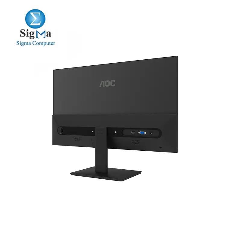 AOC-24 -24B20JH2 Monitor  24  FHD IPS Display  100Hz Refresh Rate  1ms  MPRT  Response Time  Adaptive-Sync   Flicker-Free Technology  16.7 Million Color Display  Black