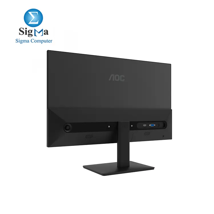 AOC-24 -24B20JH2 Monitor  24  FHD IPS Display  100Hz Refresh Rate  1ms  MPRT  Response Time  Adaptive-Sync   Flicker-Free Technology  16.7 Million Color Display  Black