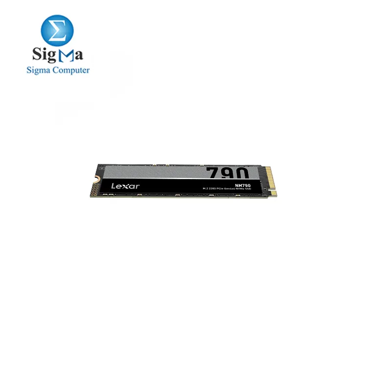 Lexar 1TB NM790 SSD PCIe Gen4 NVMe M.2 2280 Internal Solid State Drive, Up to 7400/6500 MB/s Read/Write, Compatible with PS5, for Gamers and Creators, Black (LNM790X001T-RNNNU)