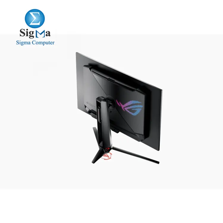 ASUS ROG Swift 32” 4K OLED Gaming Monitor (PG32UCDP) - WOLED, Dual Mode (4K 240Hz, FHD 480Hz), 0.03ms, G-SYNC Compatible, Custom Heatsink, AI Gaming, 99% DCI-P3,True 10-bit, USB-C 90W