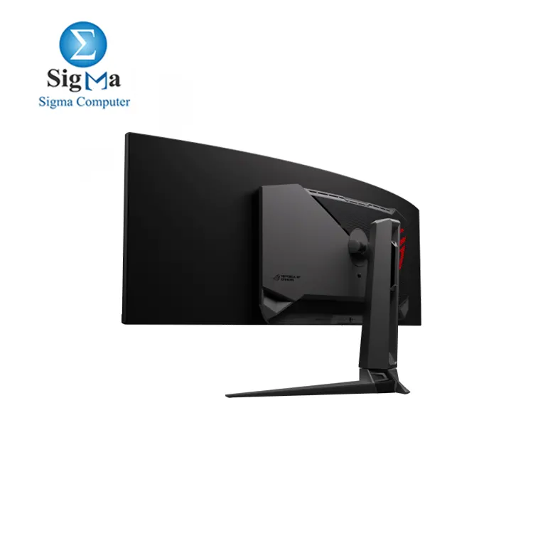 ASUS ROG Swift 49    Curved QD-OLED Gaming Monitor  PG49WCD  - Dual QHD 32 9  5120x1440   144Hz  0.03ms  G-SYNC Compatible  Smart-KVM  90W USB-C PD