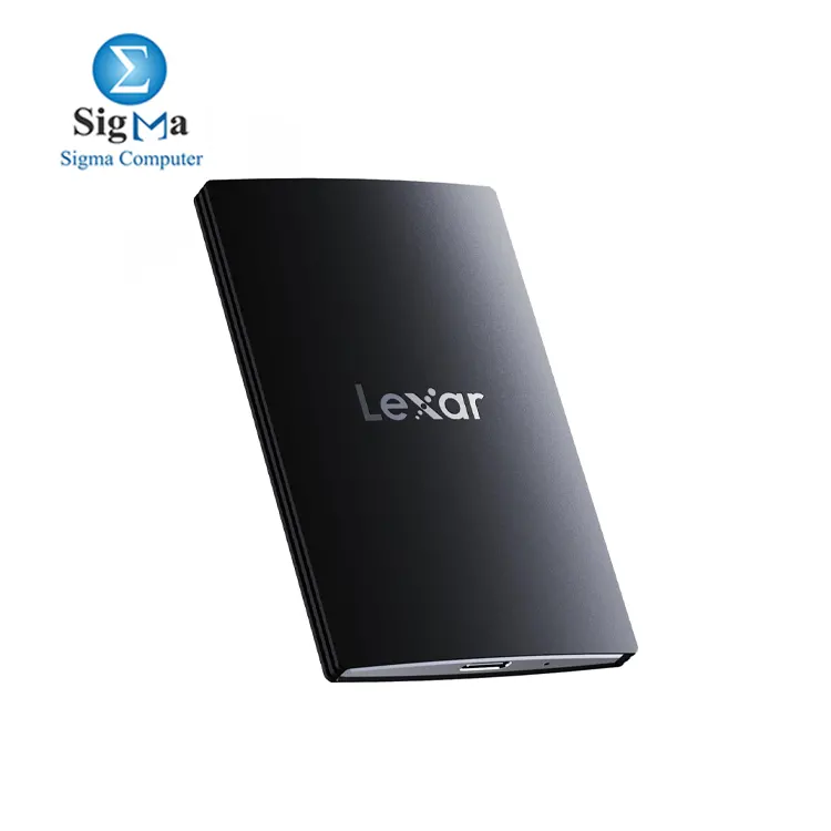 Lexar SL500 External SSD 1TB, USB3.2 Gen2x2 Portable SSD, PSSD up to 2000MB/s Read, 1800MB/s Write, External Solid State Drive with Metal Design, DataShieldTM 256-bit AES Encryption(LSL500X001T-RNBNG)