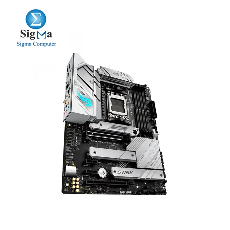 ASUS ROG Strix B650-A Gaming WiFi 6E AM5  LGA1718  Ryzen 7000 Motherboard 12 2 Power Stages DDR5 3xM.2 Slots PCIe   4.0  2.5G LAN WiFi 6E USB 3.2 Gen 2x2 Type-C   Port 