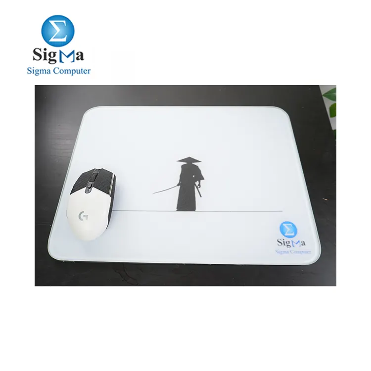 Samurai glass gaming mouse pad  29.5 X 30.5 