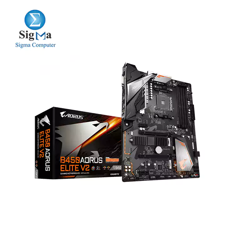 AORUS AMD B450 ELITE v2 Motherboard 