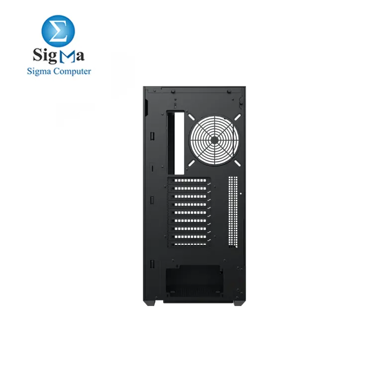  Xigmatek Vision Pro with BTF support and LCD display control, supports up to 480mm radiators, 9 expansion slots, EATX compatibility, 420mm GPU, and 180mm CPU cooler clearance, with USB 3.0 and Type-C ports.