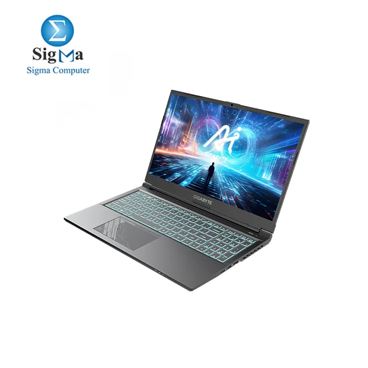 GIGABYTE G5 KF5 Gaming Laptop - Intel Core i7-13620H - NVIDIA GeForce RTX 4060 8GB - 16GB DDR5-4800MHz - 1TB M.2 PCIe NVMe GEN 4 - 15.6 Inch IPS 144Hz - DOS