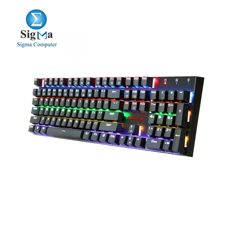 Redragon K565 Rudra Rainbow Mechanical Gaming Keyboard - Red Switch