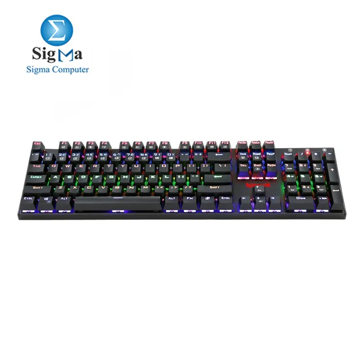 Redragon K565 Rudra Rainbow Mechanical Gaming Keyboard - Red Switch