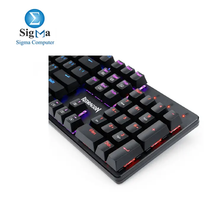 REDRAGON K608 Elite Valheim Mechanical Gaming Keyboard (RGB Design), Blue Switch, 104 Keys, Wired , Full Rollover