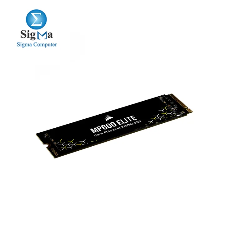 Corsair MP600 Elite 1TB M.2 PCIe Gen4 x4 NVMe SSD – M.2 2280 – Up to 7,000MB/sec Sequential Read – High-Density 3D TLC NAND – Black