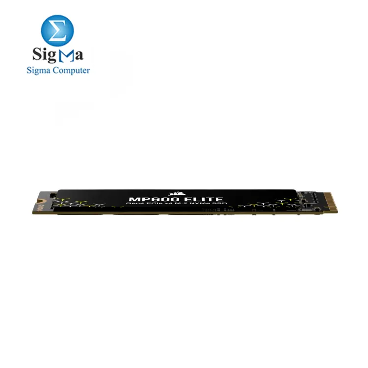 Corsair MP600 Elite 1TB M.2 PCIe Gen4 x4 NVMe SSD – M.2 2280 – Up to 7,000MB/sec Sequential Read – High-Density 3D TLC NAND – Black