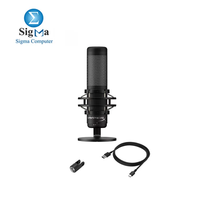 HyperX QuadCast 2 (872V1AA) - USB Microphone (Black)