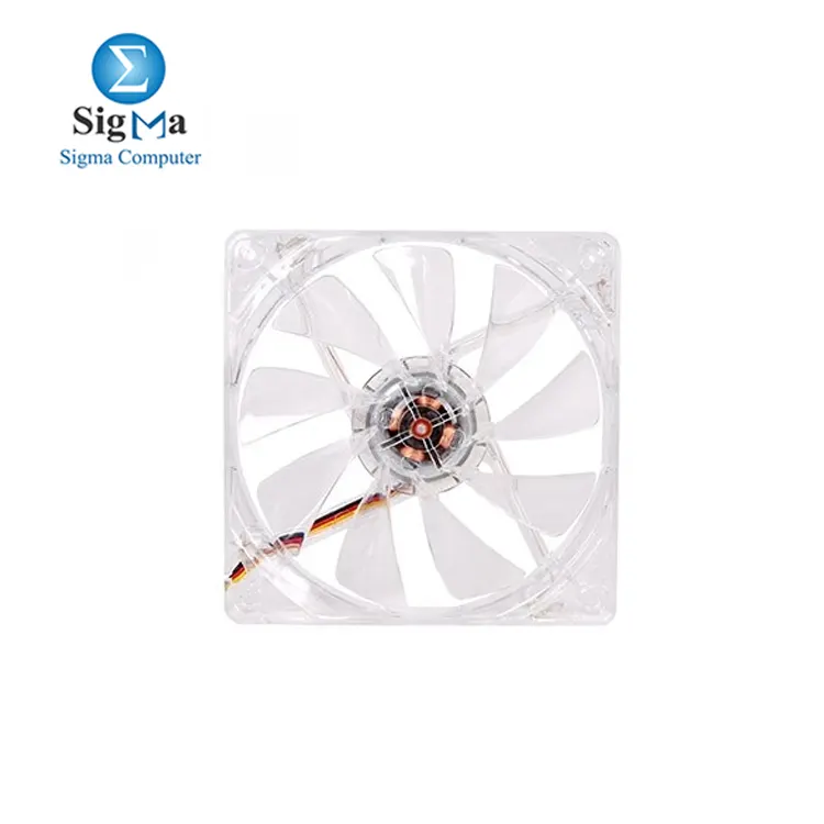 Thermaltake 120mm Pure 12 Series Blue LED Quiet High Airflow Case Fan CL-F012-PL12BU-A