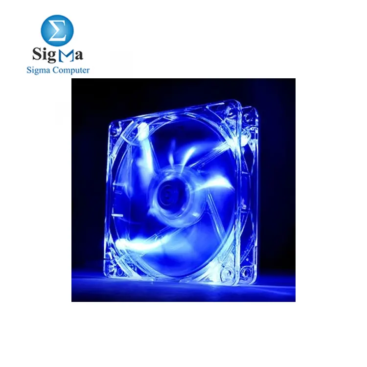 Thermaltake 120mm Pure 12 Series Blue LED Quiet High Airflow Case Fan CL-F012-PL12BU-A