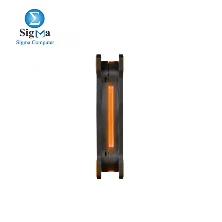 Thermaltake Ring 14 High Static Pressure 140mm Circular LED Case Radiator Cooling Fan CL-F039-PL14OR-A Orange