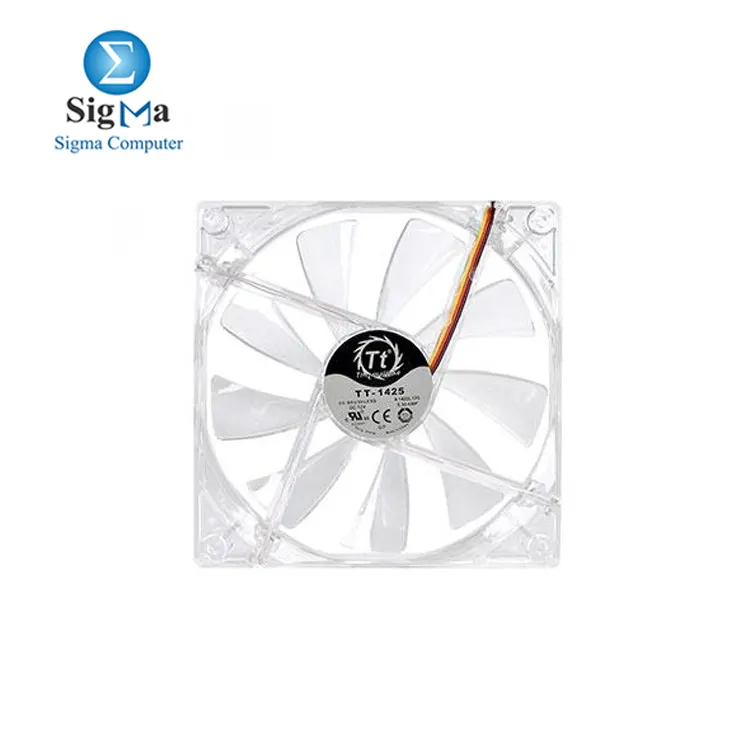 Thermaltake 120mm Pure 14 Series White LED Quiet High Airflow Case Fan CL-F028-PL14WT-A