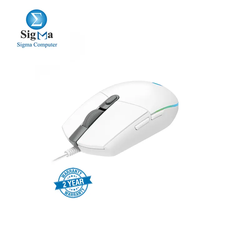 Logitech G102 LIGHTSYNC Gaming Mouse white