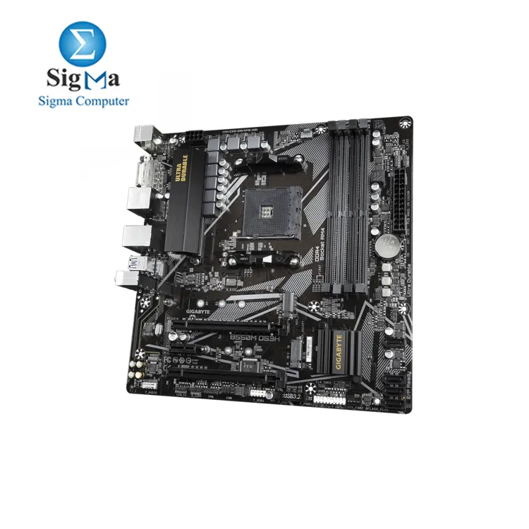 GIGABYTE B550M DS3H AMD B550 Socket AM4 Micro ATX DDR4