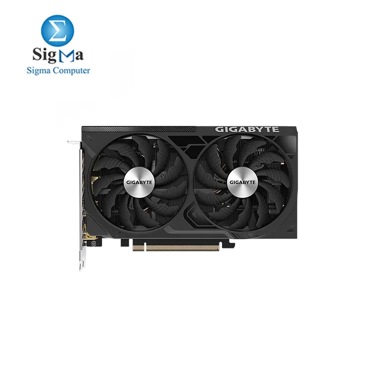 Gigabyte NVIDIA GeForce RTX 4060 Ti WINDFORCE OC Graphics Card - 8GB GDDR6, 128-bit, PCI-E 4.0, 2550MHz Core Clock, 2X DP 1.4, 2X HDMI 2.1a, NVIDIA DLSS 3