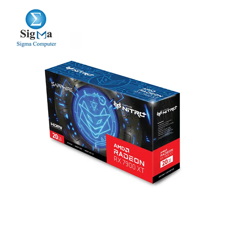 Sapphire Nitro+ AMD Radeon RX 7900 XT Vapor-X Gaming Graphics Card with 20GB GDDR6, AMD RDNA 3