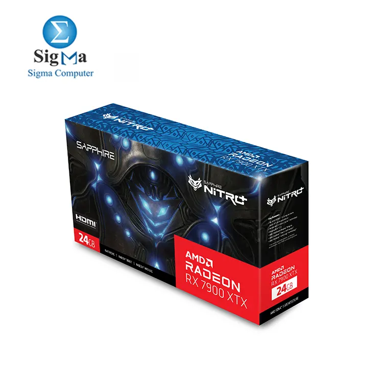 Sapphire Nitro+ AMD Radeon RX 7900 XTX Vapor-X Gaming Graphics Card with 24GB GDDR6, AMD RDNA 3