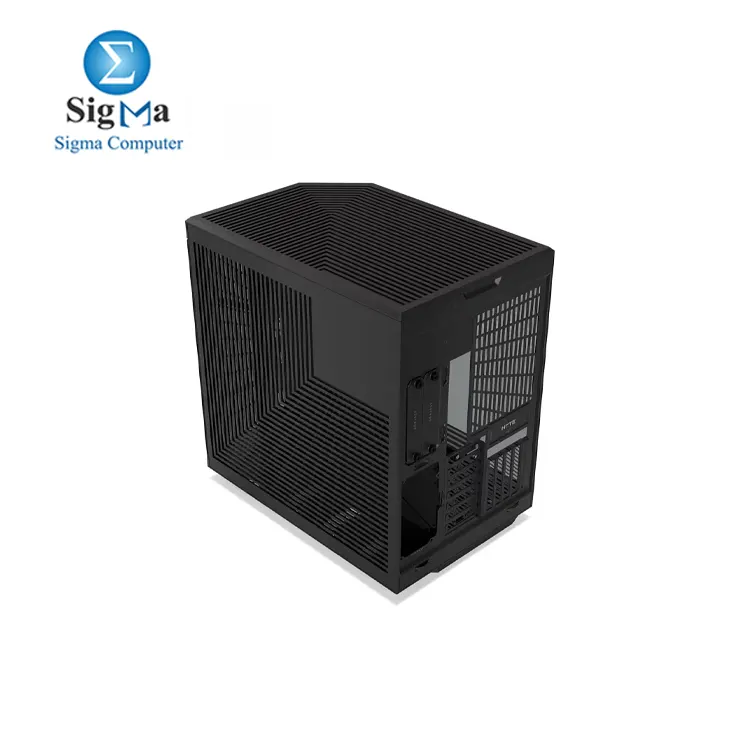 HYTE Y70 Touch Infinite Dual Chamber ATX Mid Tower Modern Aesthetic Case with Integrated 2.5K LCD Touchscreen - BLACK