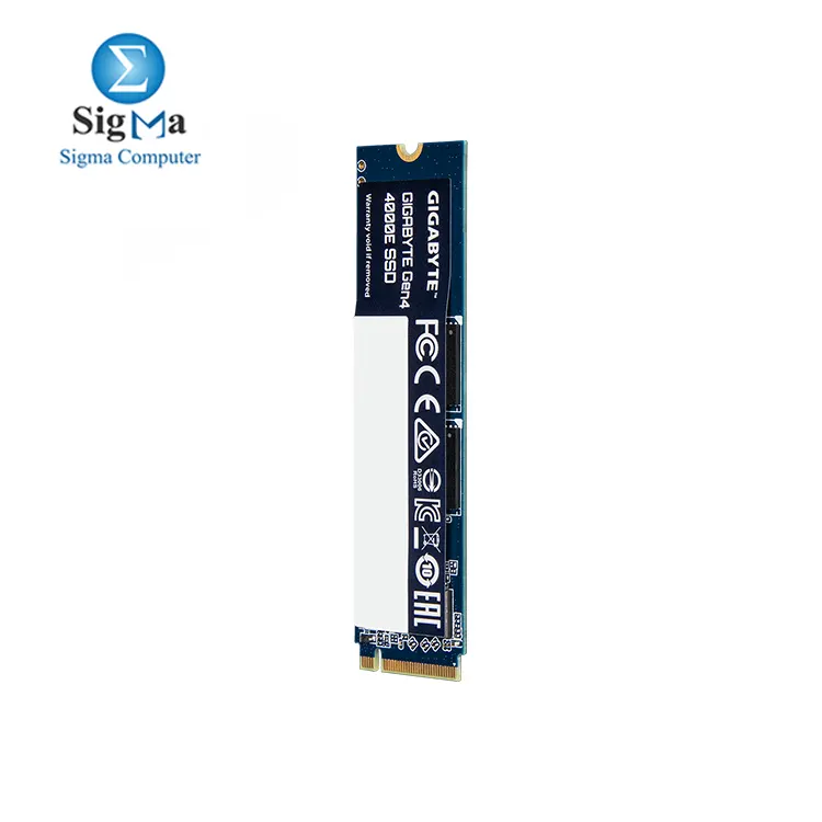 GIGABAYT 4000E - 500GB PCIe 4.0 M.2 SSD with 3600 MB/s read, 3000 MB/s write (G440E500G)